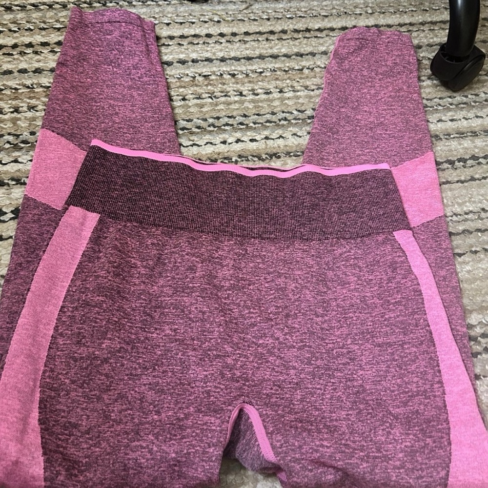 Victoria's Secret Heathered Pink Leggings